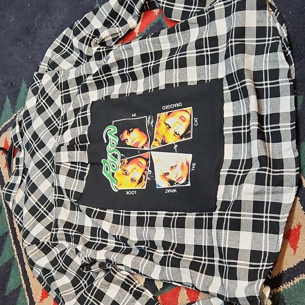 🎁 Flannel Poison band top